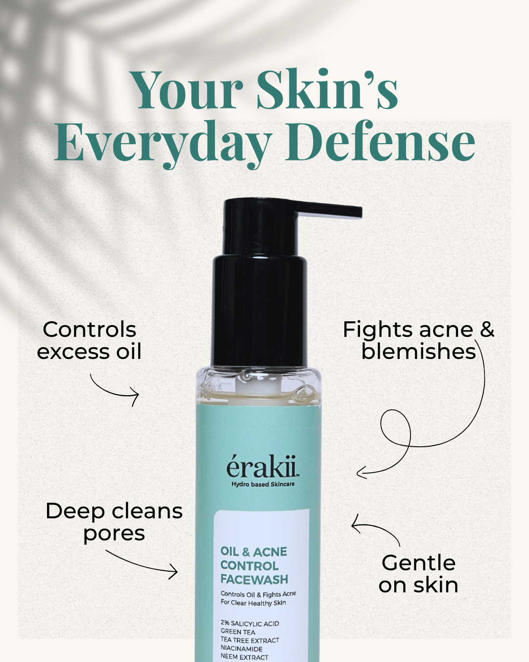 Oil & Acne Control Facewash