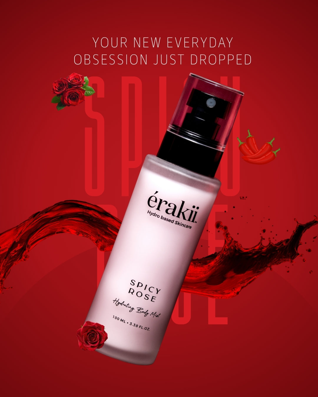 Spicy Rose Alcohol-free Body Mist