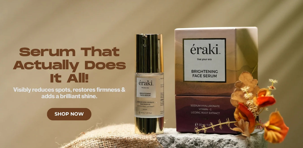 érakii Brightening Face Serum with Vitamin C and Licorice Root Extract